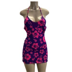 Indecent Proposal by Zuliana mini dress with cut out design and halter tie